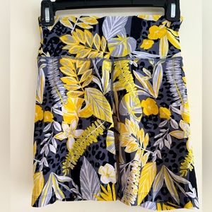 Calvin Klein Performance Sweat Wicking Floral Biker Shorts